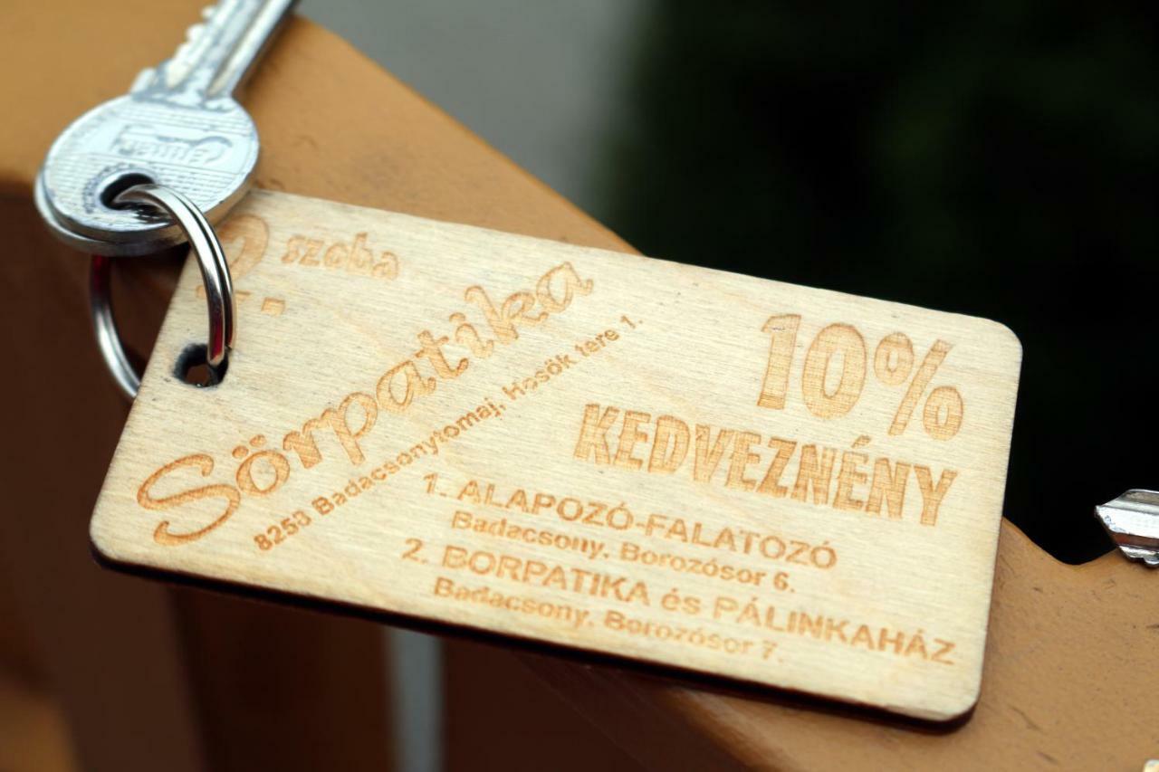 Soerpatika Vendeghaz Hotell Badacsonytomaj Exteriör bild